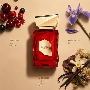 French Avenue Chaos perfume box packaging
