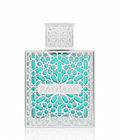 Rayhaan Aquatica 100ml eau de parfum bottle with blue aquatic-themed presentation box.