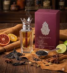 Silk and Sillage Lattafa Dynasty perfume bottle with elegant design, 100ML, showcasing the luxurious fragrance container.