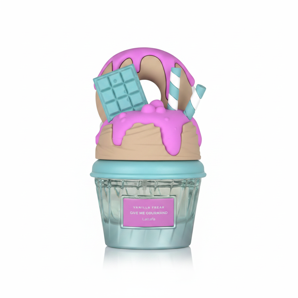 Silk and Sillage Lattafa Vanilla Freak 75ml perfume bottle