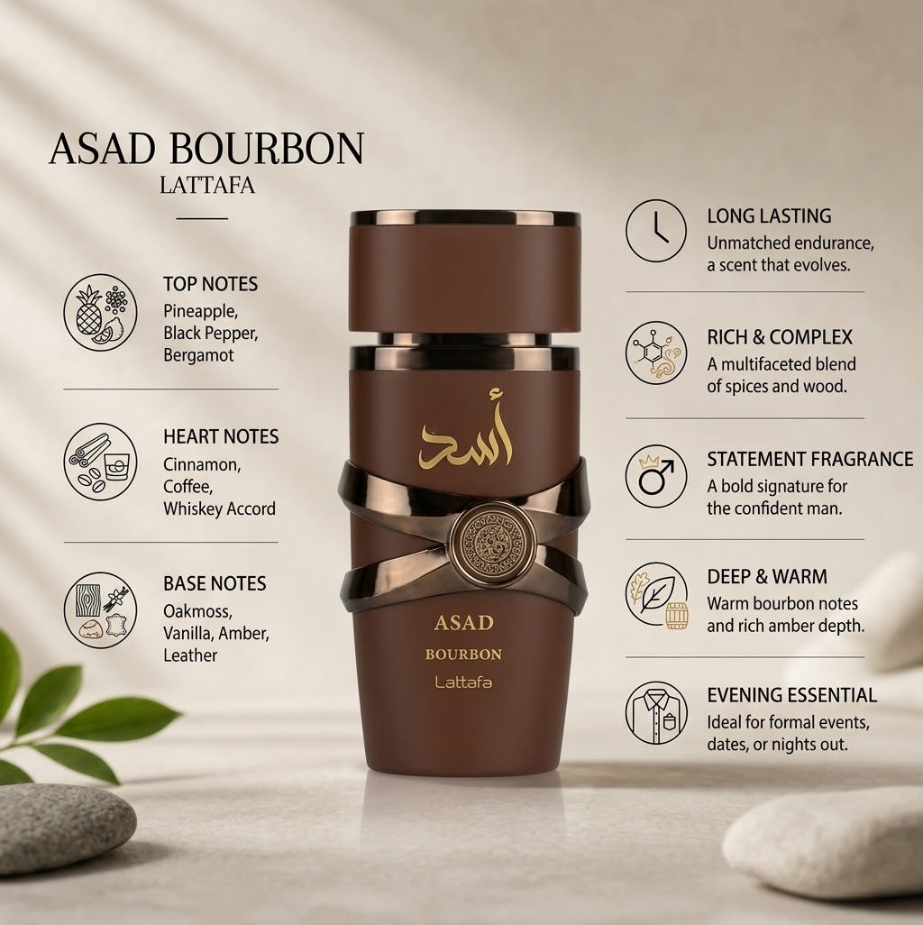 Lattafa – Asad Bourbon – 100ml